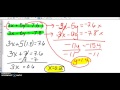 Solving Systems of Equations by Elimination