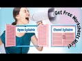 Understanding Open Syllables and Worksheets