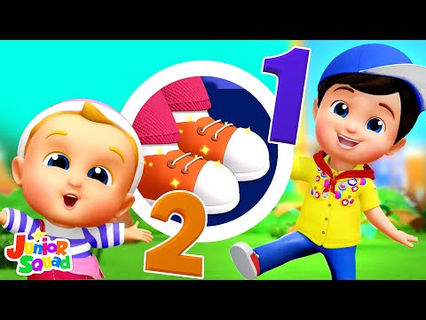 One Two Buckle My Shoe, Preschool Nursery Rhymes And Kids Songs