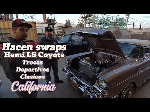 Hacen Swaps Coyote LS y Hemi en California