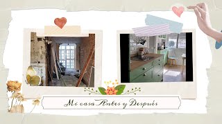 REMODELACIÓN completa: Así lucía mi casa ANTES y así luce AHORA
