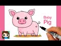 Drawing a Cute Pig