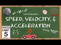 Exploring Motion: Speed, Velocity, and Acceleration