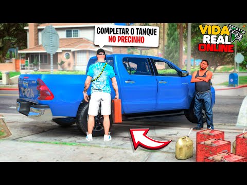 GTA V - VIDA REAL | INICIAMOS A VENDA DE COMBUSTÍVEL SEM AUTORIZAÇÃO!  - #84