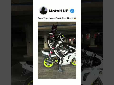 Even Your Lover Can't Step There! 🤯#motoshorts #motorcycle #motolife #bikergirl #shorts #bikers