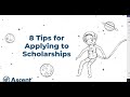 Scholarship Application Strategies
