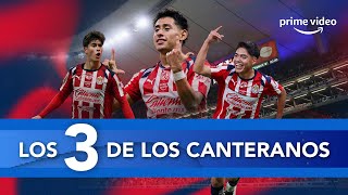 LOS 3 GOLES DE LO CANTERANOS | Chivas vs Necaxa | Jornada 10 | Apertura 2025