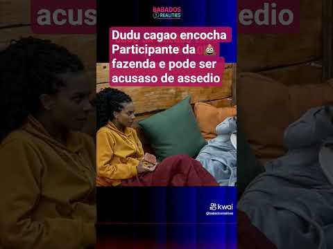 Dudu Camargo pode ser acusado de assédio por essa cena 💩.