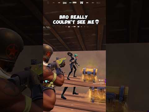 Blud 1000% FULLY BLIND! ?? #fortnite #shorts #fortniteclips #fortnitebr #viral