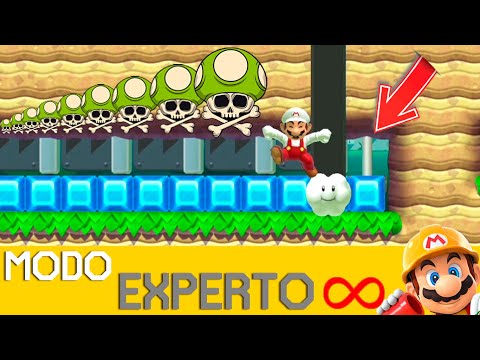 Coincidencia Vida 60? NO LO CREO 🗣 🗣 🗣 | EXPERTO INFINITO (NO SKIP) - SMM2 - ZetaSSJ