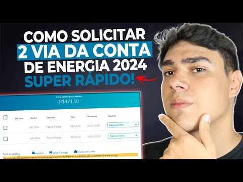 COMO SOLICITAR A 2ª Via Da Conta de Luz CPFL 2024 - Super Fácil