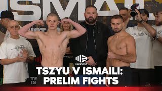FIGHT PRELIMS: Nikita Tszyu v Lulzim Ismaili card |  Live | Main Event | Fox Sports