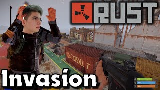 ATAQUE A LA BASE PETROLIFERA EN RUST de Chill !!!