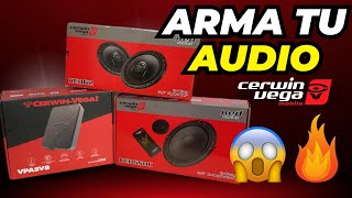 TEN UN SONIDO DE CALIDAD CON ESTOS COMPONENTES CERWIN VEGA 🔥😱