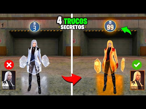 4 TRUCOS SECRETOS PARA VOLVER LOCOS A LOS ENEMIGOS EN FREE FIRE