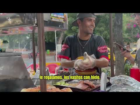 Cuando el anden se convierte en el comedor