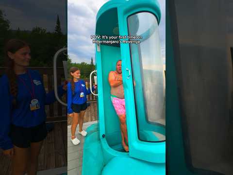 POV: It’s your first time on Killermanjaro’s Revenge💦  #travel #oldforge #newyork  #waterpark