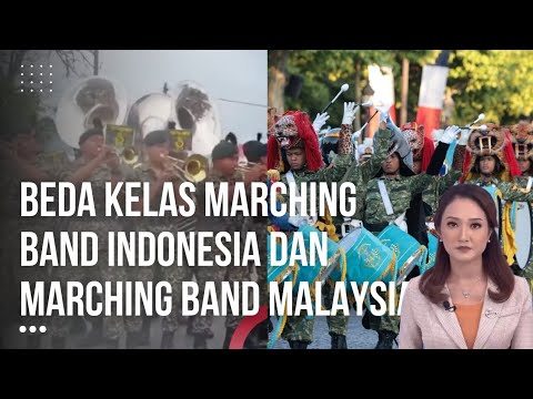 Kocak! Marching Band Malaysia Gagal Atraksi, Netizen Bandingkan Sama TNI Indonesia