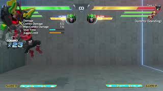Power rangers battle for the grid (DAY1 learning Eric Myers COMBOS)