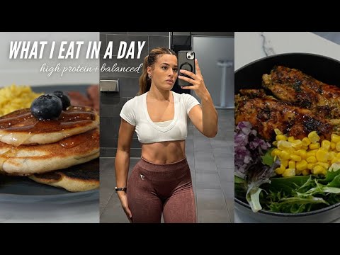 What i eat in a day for FAT LOSS 🥑| high protein and balanced meals