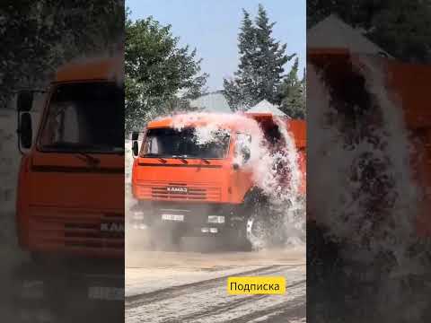 Камаз евро 🔥 самосвал #камазевро #automobile #kamaz4310 #rek #грузовичок