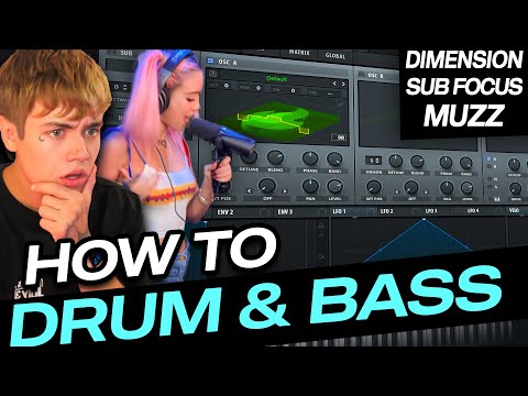 HOW TO DANCEFLOOR DNB (Dimension, Sub Focus, MUZZ)