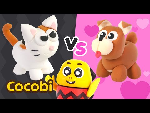 Cat VS Dog Song😍 + More BEST Fun Songs for Kids | Cocobi Nursery Rhymes