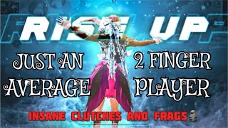 How an AVERAGE 2 FINGER PLAYER plays BGMI😙🦇| 1V4 CLUTCHES and FRAG MOVIE🔫🗿| SXNYA- iPhone 14