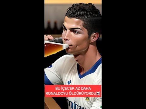 Bu içecek Ronaldonu az daha öld*rüyodu! Ronaldonun sevmediği 5 içecek! #keşfet #keşfetbeniöneçıkar