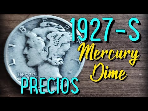 1927-S Mercury Dime – Precios