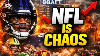 The NFL Is Chaos Right Now… And The Draft Hasn’t Even Started