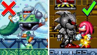 Knuckles VS Classic Final Bosses 🔥 Sonic Mania Plus Mods Gameplay