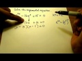 Exponential and Quadratic Concepts