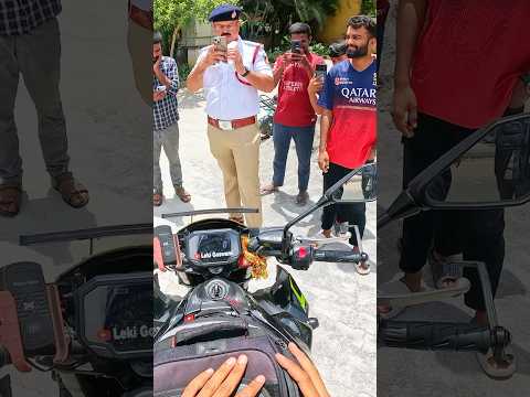 RCB: "Ee sala cup namde!"Police Ee sala bike namde!" 😭😂 #rcb #rcbfans
