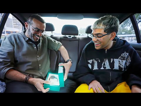 N3on Gifts His Dad a $50,000 Rolex!
