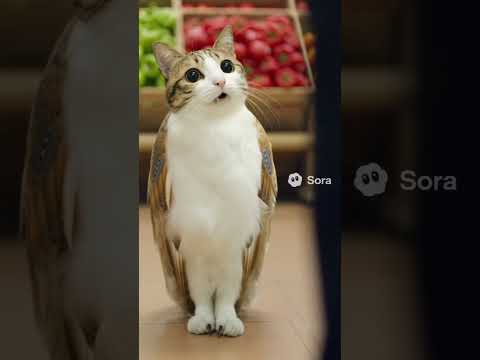 #meowl #cat #soraai #ai #meme #shorts #funny