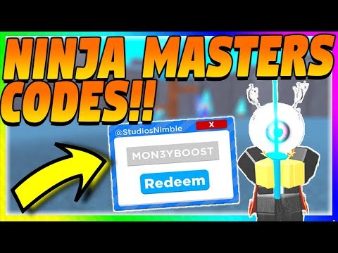 Codes In Ninja Masters 06 2021 - roblox ninja masters codes twitter