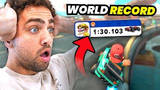 Reacting to ALL the NEW Mario Kart World Records