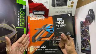 intel Core ULTRA 7 265K GIGABYTE Z890 UD Deepcool LM360 ZOTAC RTX5070Ti  Gaming PC Build