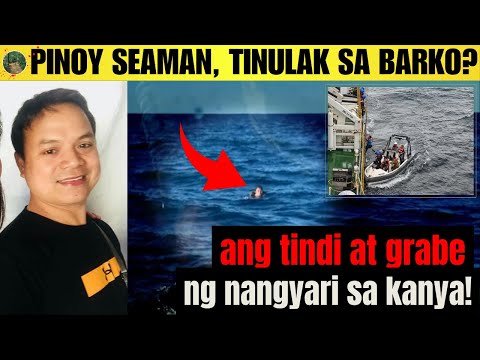 Pinoy seaman, tinu|ak ng katrabaho sa cargo ship? hanggang ngayon, nawawala! [ Tagalog Crime Story ]