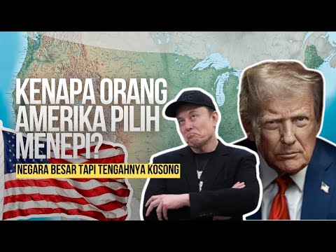 Negara Sebesar Ini, Tapi Tengahnya Kosong? Amerika dan Misteri Tanah yang Ditinggalkan