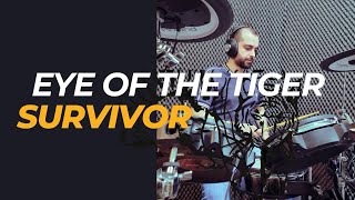 Survivor-Eye Of The Tiger(drum cover by sina)