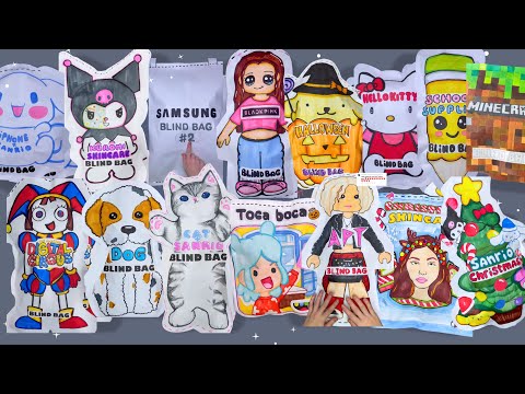 ⭐️🍪MEGA LARGE🍪⭐️BLIND BAGS COMPILATION|ASMR|DIY