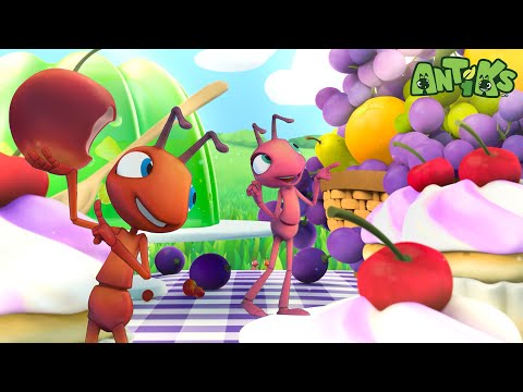 The Jelly Battle | +60 Minutes of Antiks by Oddbods | Kids Cartoons | Party Playtime!