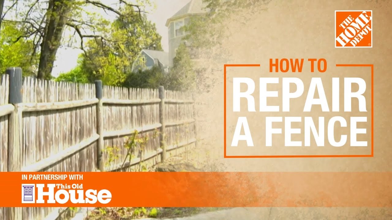 Repairing a Fence