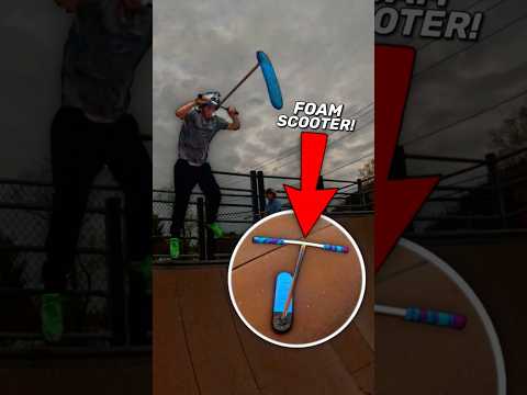 No FOAM Scooters ALLOWED!😤