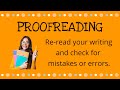 Proofreading Essentials for Young Writers
