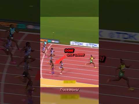 Sha’Carri Greatest WIN in Track History🤯🔥