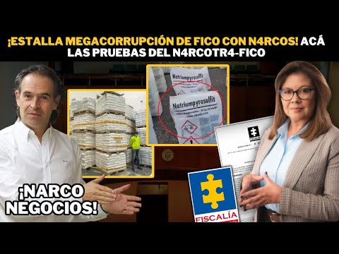 ¡ESTALLA MEGACorrupción de Federico Gutiérrez con N4RCOS! Acá las pruebas DEL N4rcotr4-FICO