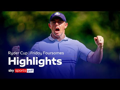 Team Europe STORM into 3-1 lead! 💥 | Ryder Cup | Friday Foursomes Highlights